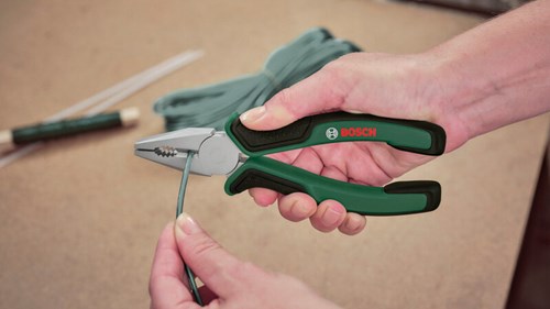 Alicates universales Bosch verdes | 180mm - 1600a032vb