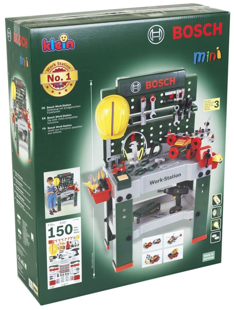 Banco da lavoro Klein Bosch n.1 (150 pezzi)