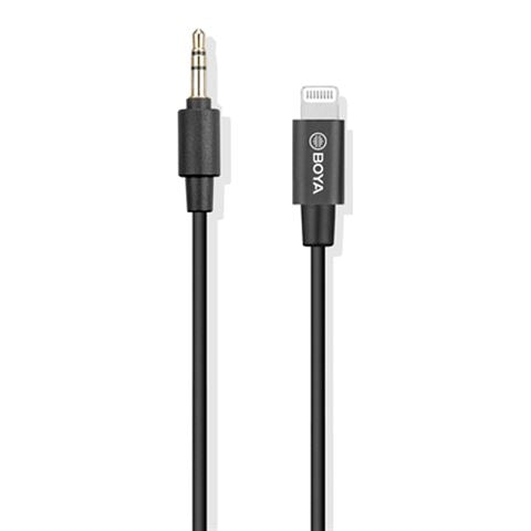 Boya clip-on Lavalier Microphone by-M2 para iOS
