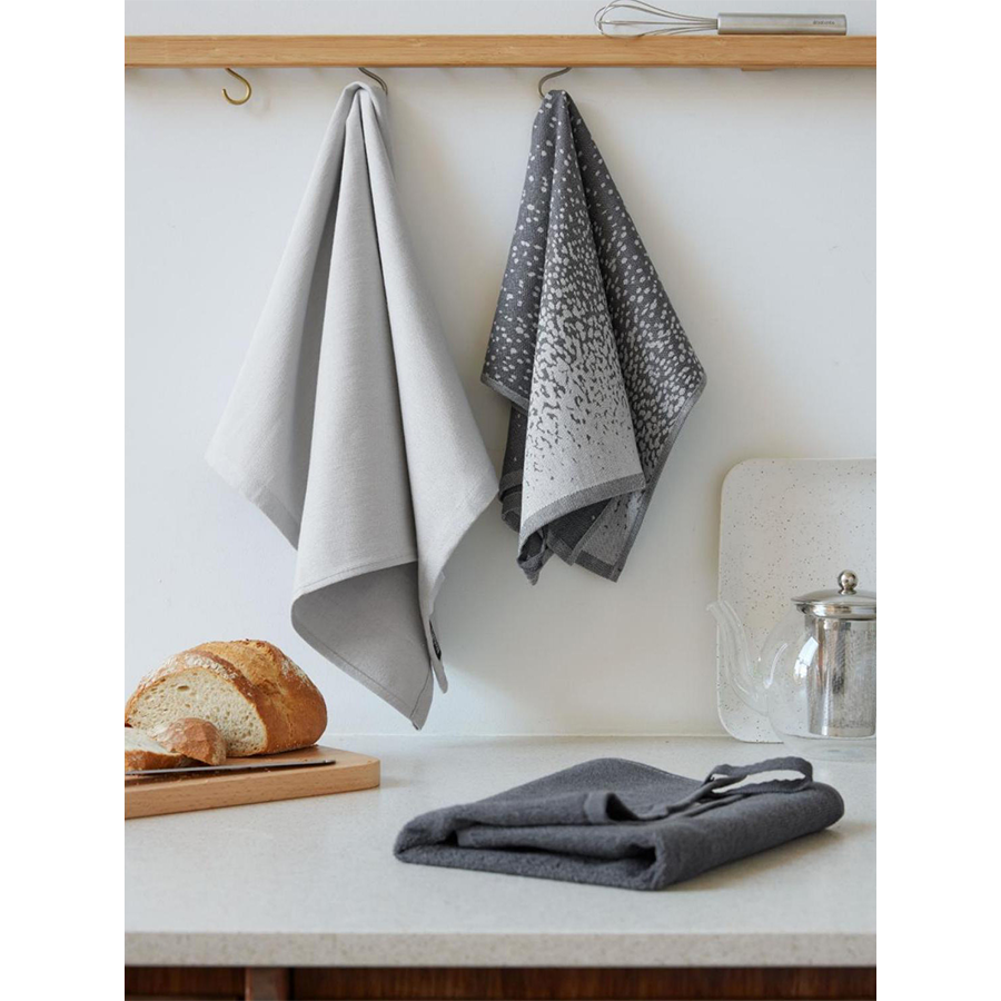 Set da cucina Brabantia tessile 3 pezzi grigio