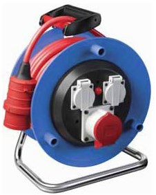 Carrete de cable Brennerstuhl 30 m | ip44 | 5g2.5 | 400v | para la construcción | 1237980 - 1237980