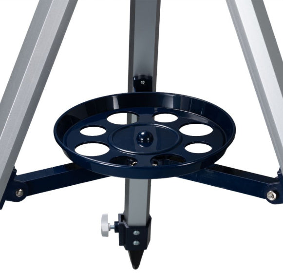 Telescopio junior 69 cm in alluminio grigio a 12 pezzi