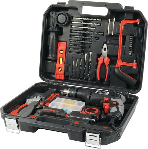 Set di utensili Brüder Mannesmann con trapano (hobby) - 12615