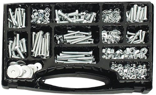 Set di viti per macchine Brüder Mannesmann 580 pezzi (hobby) - 13010