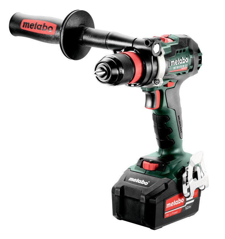 Metabo BS 18 LTX BL Q I Trapano-avvitatore a batteria | 18v| 2 batterie Li-Power da 5,2 Ah, asc 55 | nel metabox - 602359650