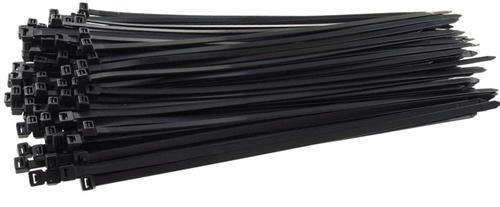 Fascetta fermacavi 920x9mm nera busta=100 | 100 pezzi