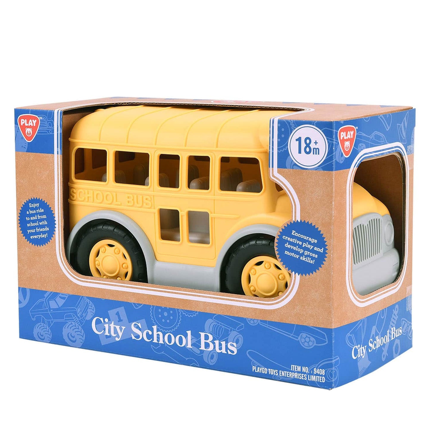 Scuola di città in plastica molto robusta