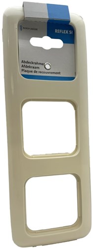 Busch jaeger creme 3 voudig afdekraam - 4695120