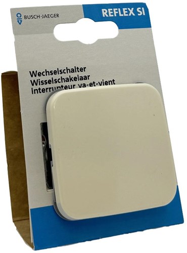 Commutatore crema Busch Jaeger + bilanciere - 4695020
