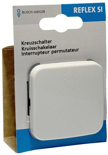 Interruttore a croce bianco + bilanciere Busch Jaeger - 4695524