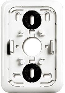 Busch jaeger wit montageplaat 2-voudig wcd - 4693250