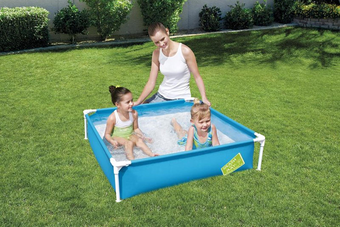 Natación de Bestway Mi primer grupo de cuadros 122x122x30.5 cm