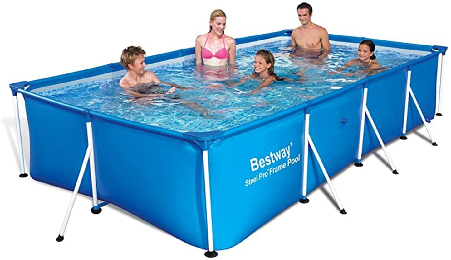 Piscina con cornice in acciaio Bestway SteelPro 400x211x81