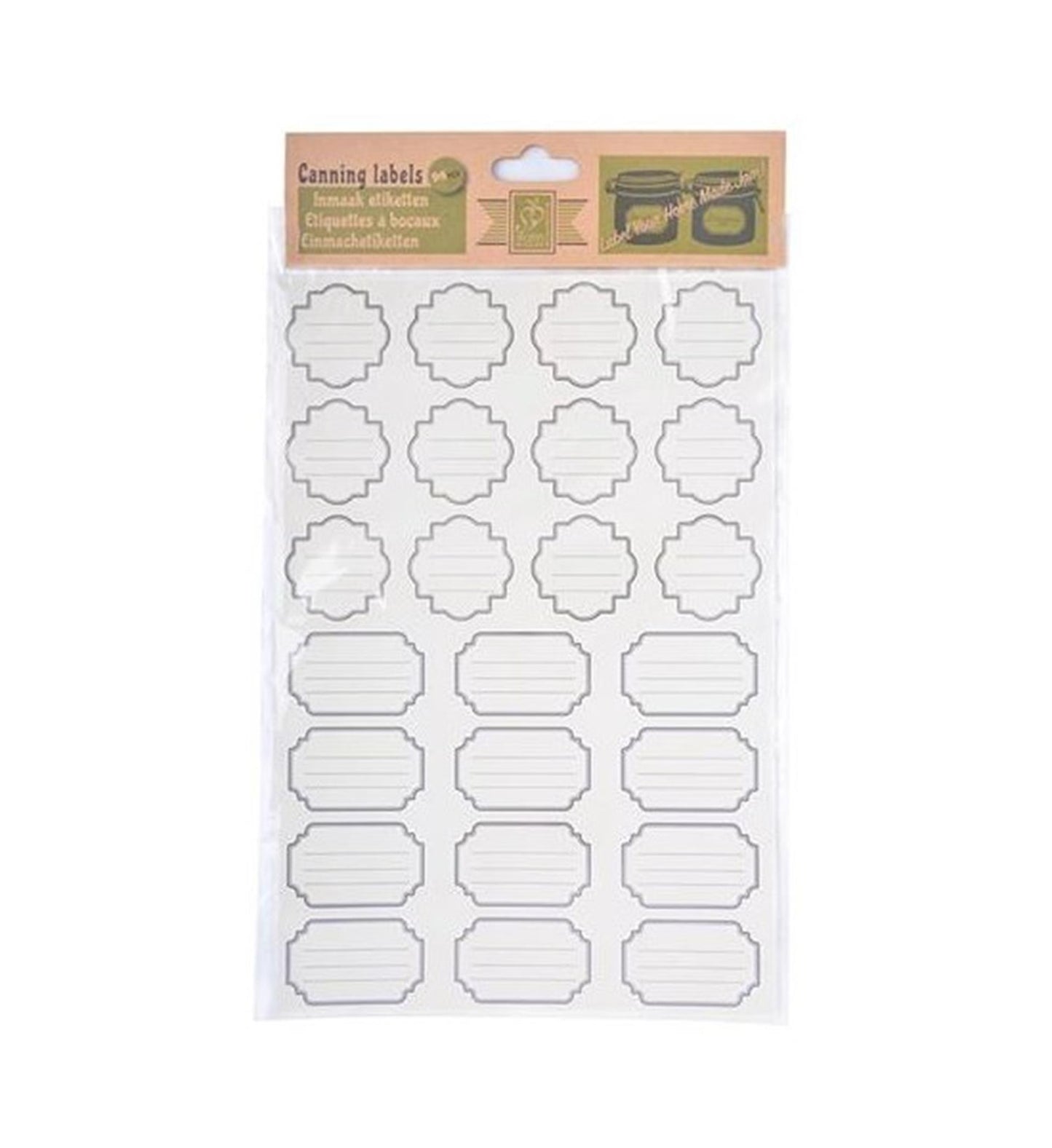 Esschert design Etichette per conserve Esschert 96 pezzi