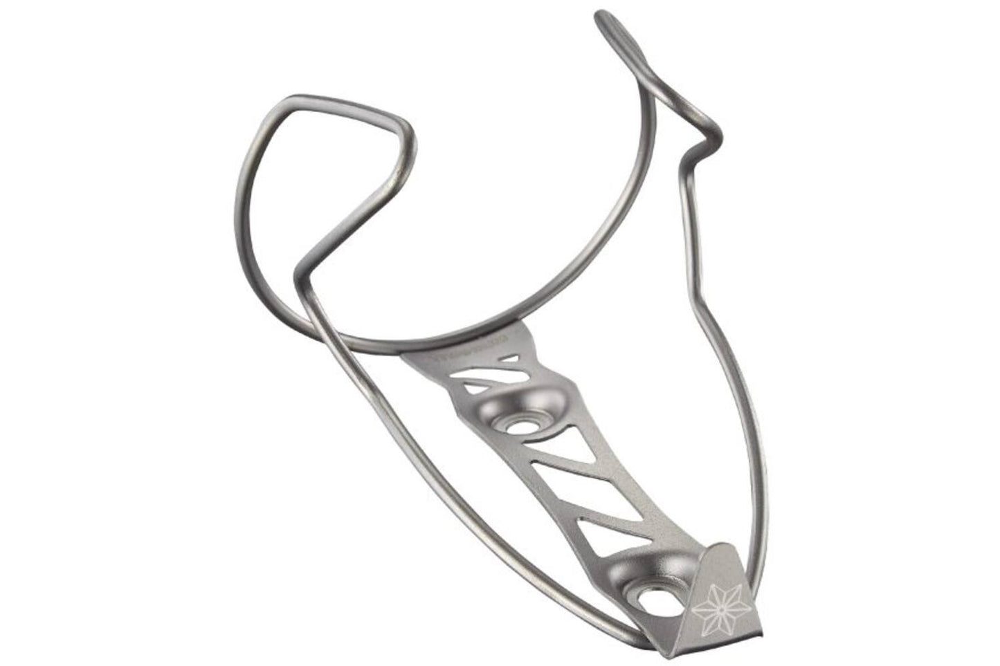 Supacaz Tifzly Cage Bidone Holder Titanium Raw