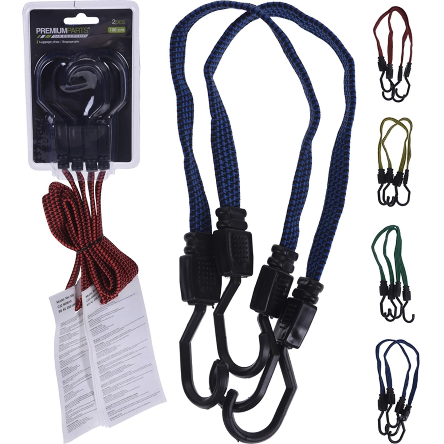 Ragno portabagagli Premiumparts da 100 cm, set da 2 pezzi