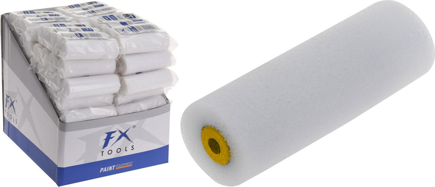 Set di rulli per vernice Fx Tools in schiuma da 4 pezzi