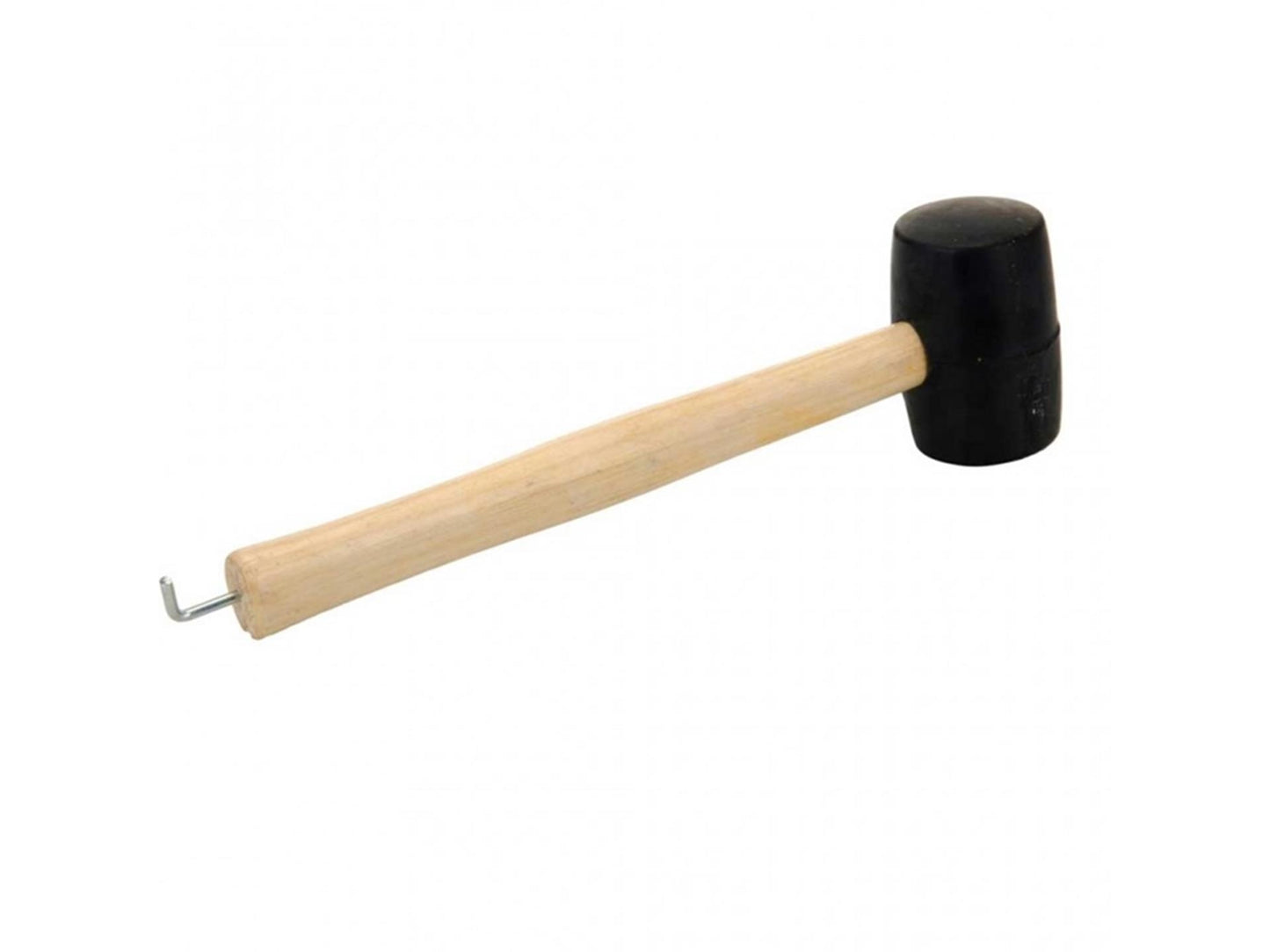 Martillo de goma rojo con goma con gancho