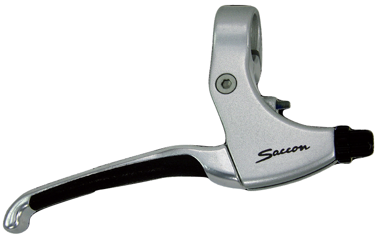Barras de mango de freno de Saccon establecido R-Brake Alu Silver Silver Black L64A64R3P04