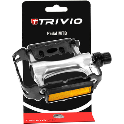 Trivio - mtb pedalen low profile zwart