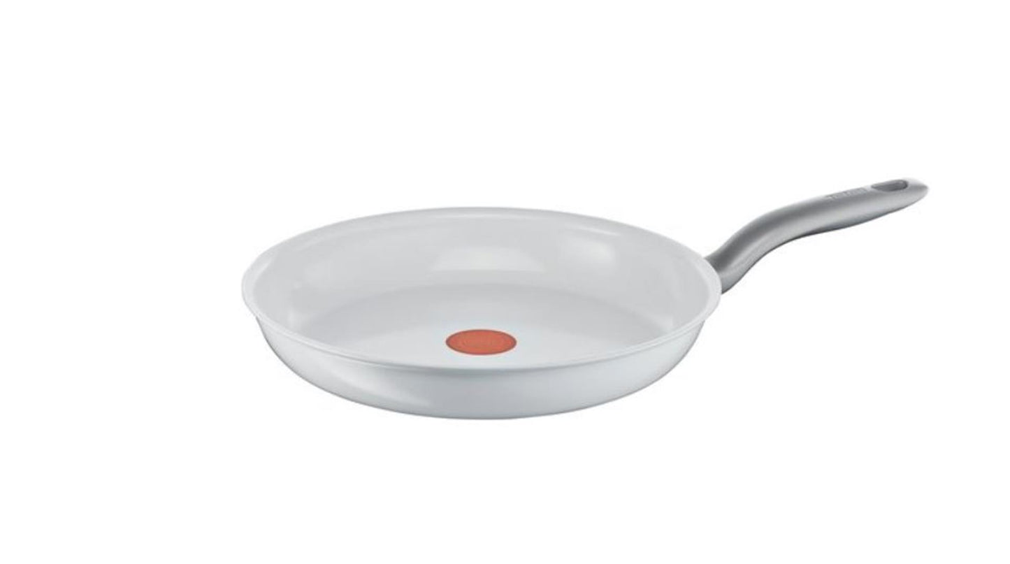 Sartén tefal control ceramica blanca 24