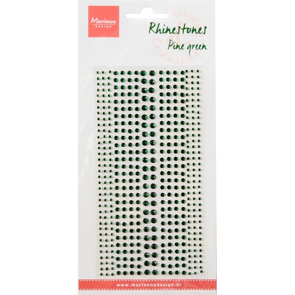 Design Marianne • strass fine verde