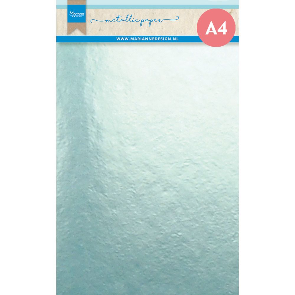 Marianne design • decoraciones papel metalizado a4 menta