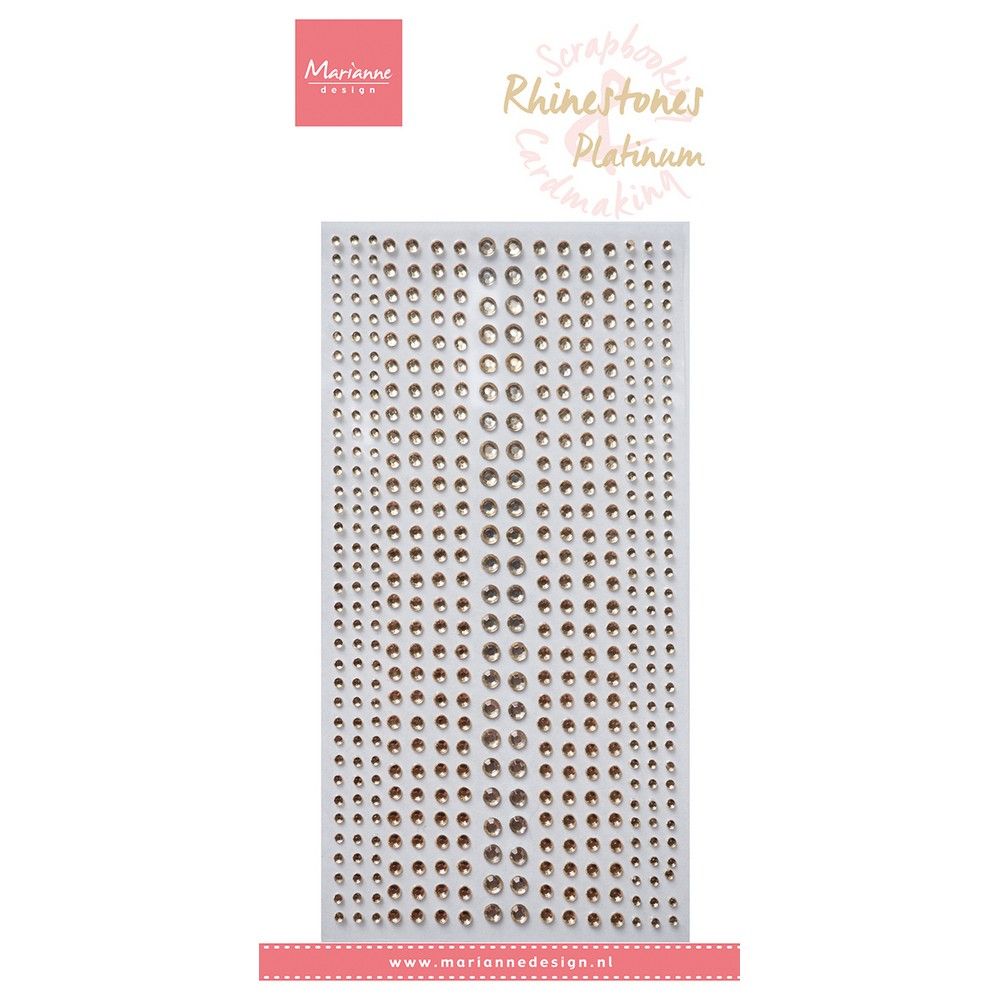 Marianne design • decoración pedrería platino
