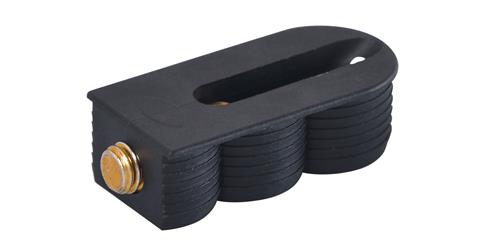Conector lamello gabineteeo 8 m6 negro (500uds)