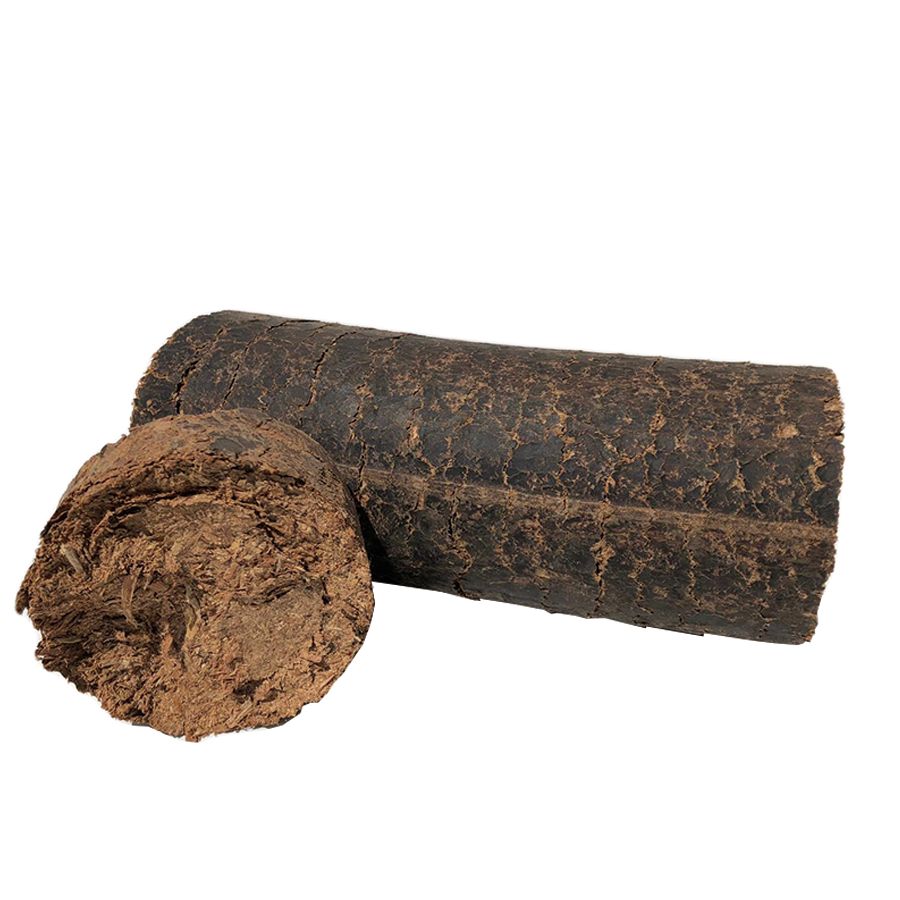Briquetas de madera canadiense de aproximadamente 2 kg.