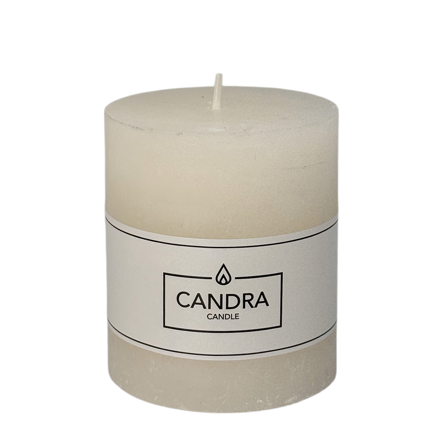 Candra candela rustica avorio 80 68 mm