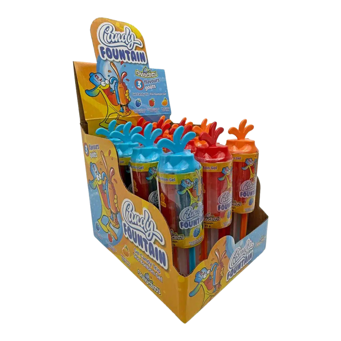 Fuente de caramelos divertida (12 piezas)