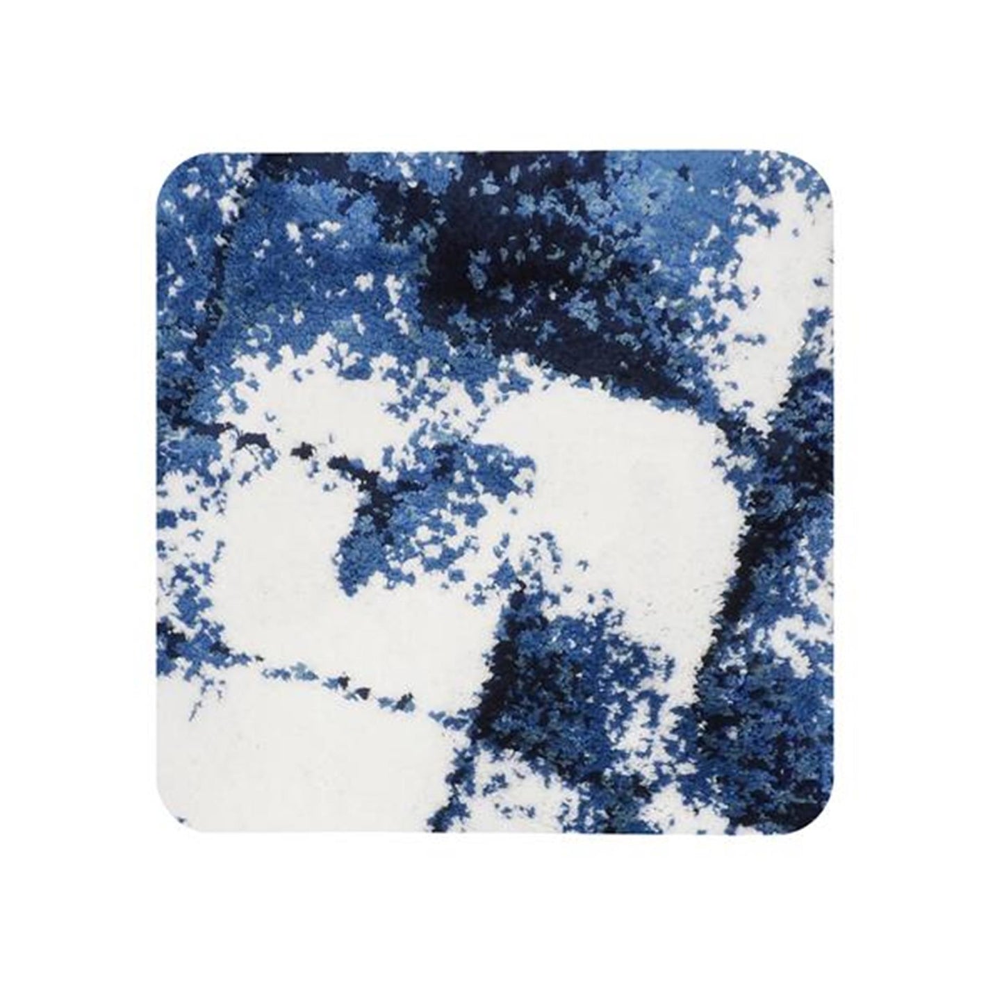 Alfombra para bidé Dutch House Cannes 60x60cm azul