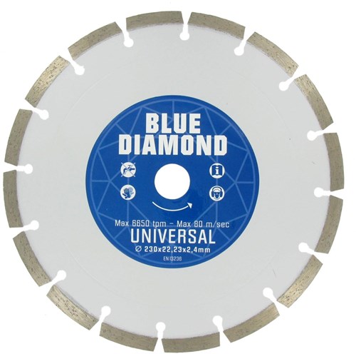 Carat blue diamond diamantdroogzaag ø125x22.23mm, type universeel. - cebd125310