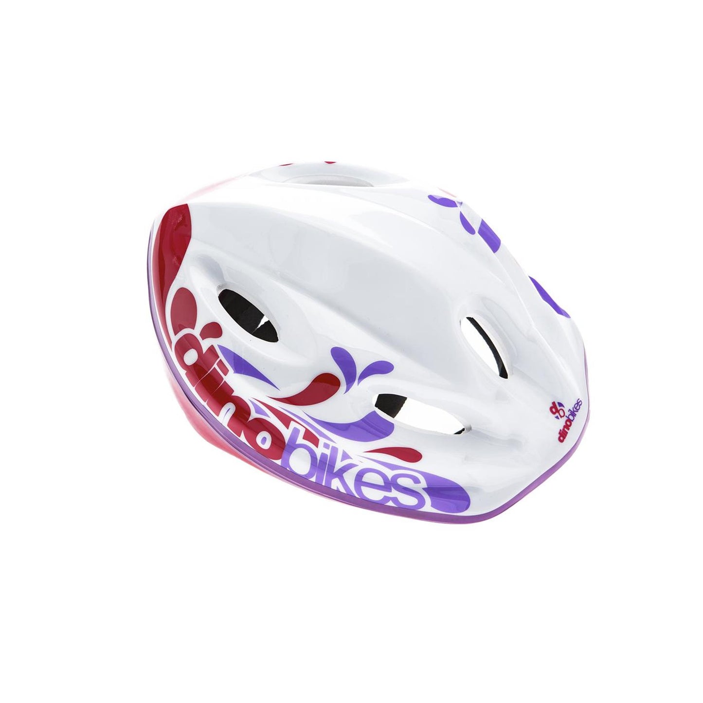 Casco per bambini Dino Bikes Dino bianco rosa 52-56 cm