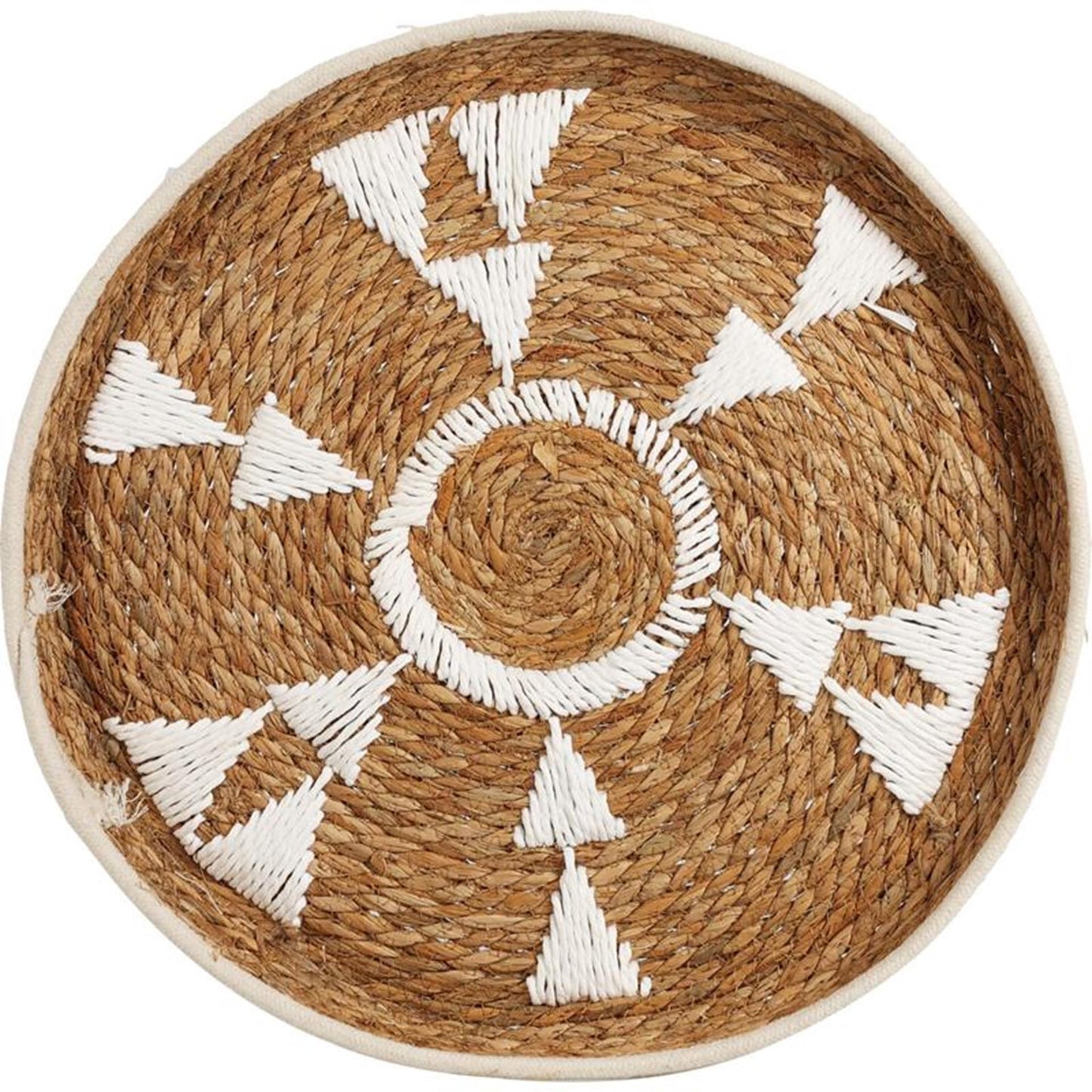 Decorazione da parete per la casa in vimini rattan ø42 cm