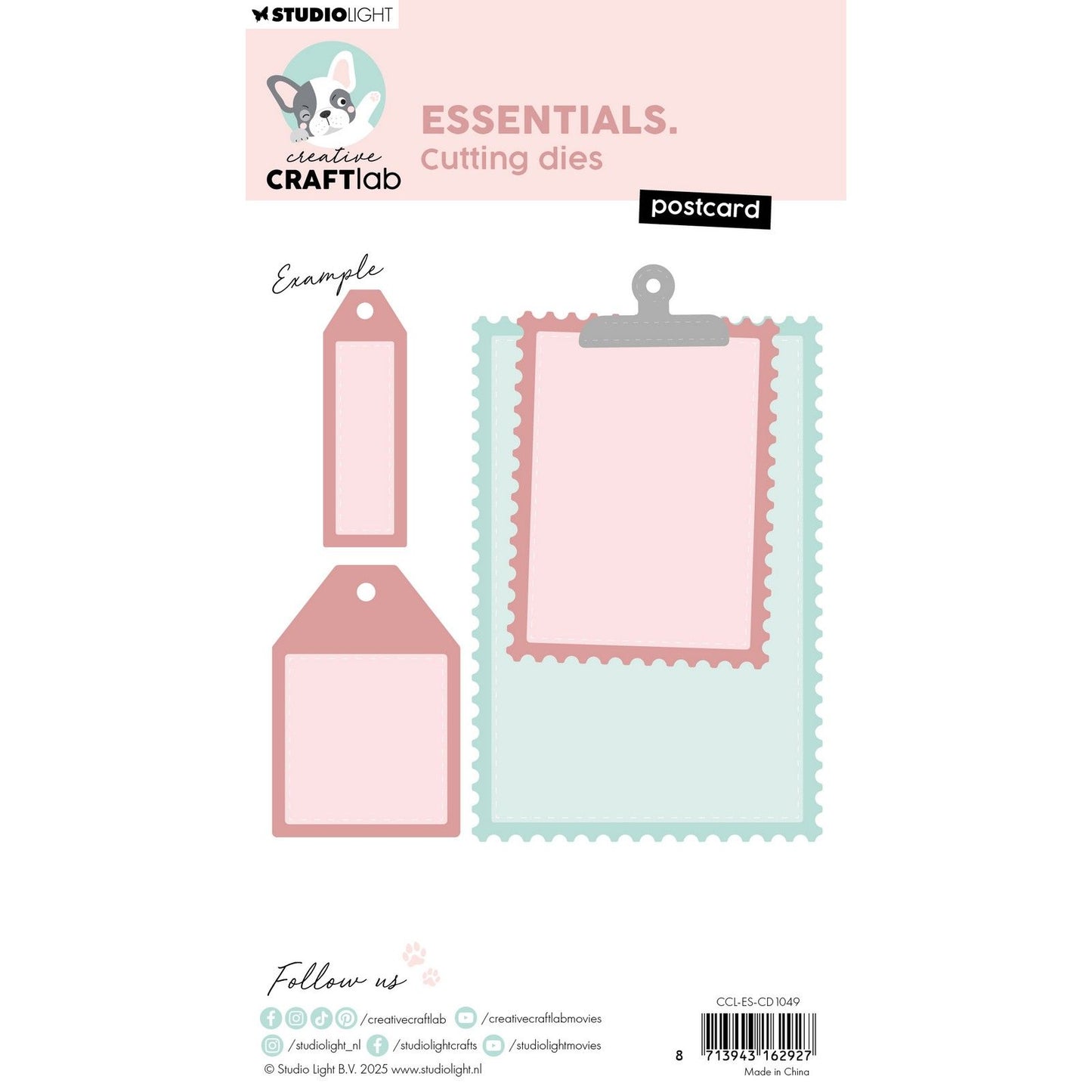 Creative craftlab • troqueles de corte esenciales para postales