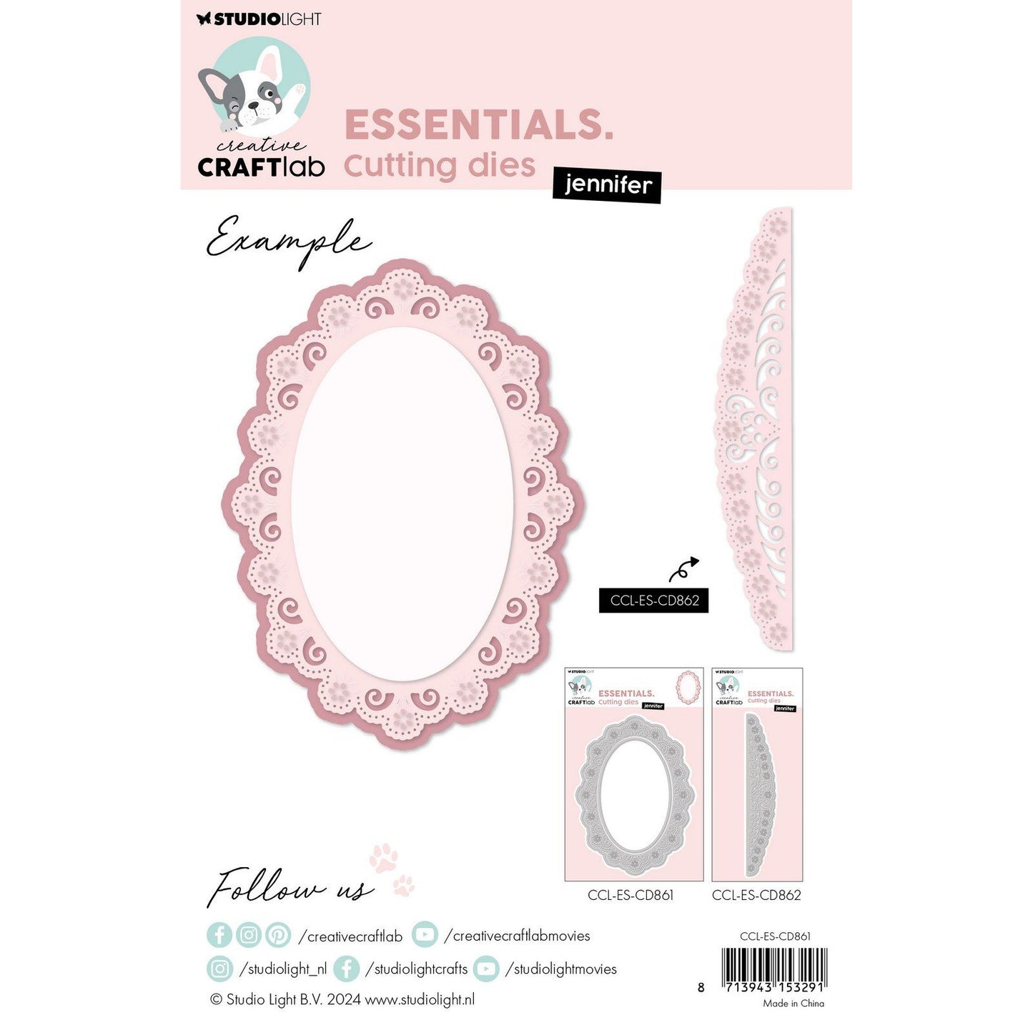 Creative craftlab • troquel de corte esencial jennifer 1