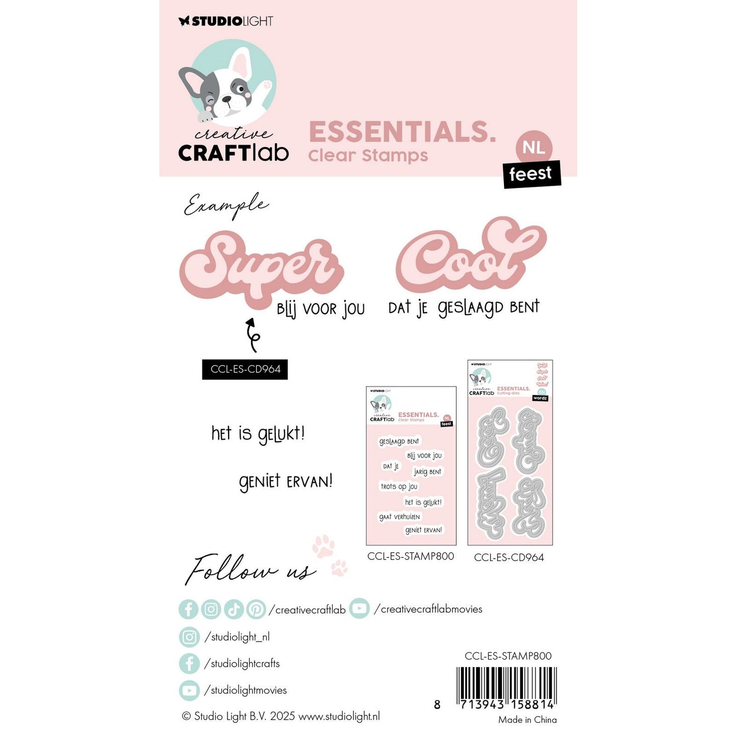 Craftlab creativo • testi essenziali per timbro chiaro nl