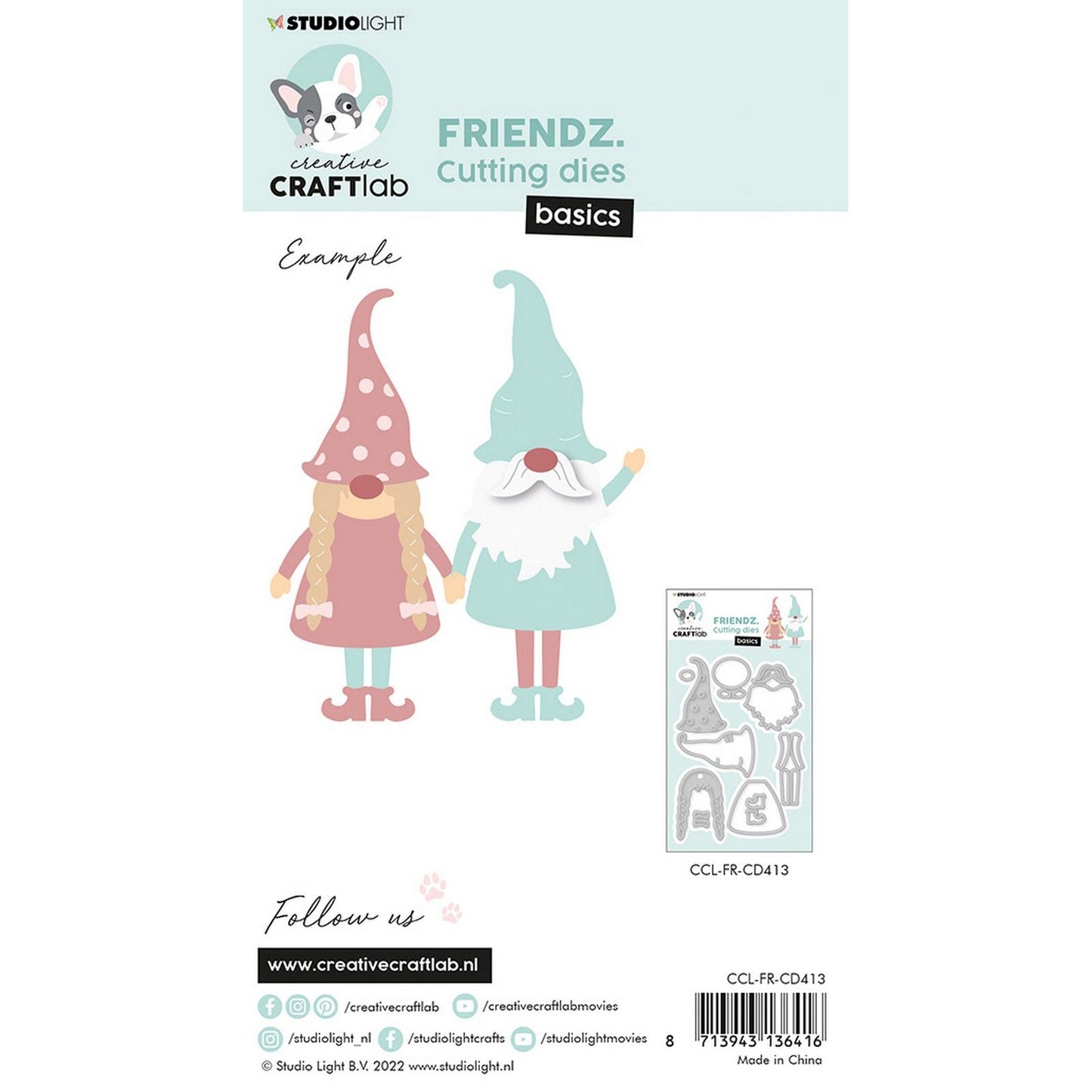 Creative craftlab • friendz cortando ese gnomo