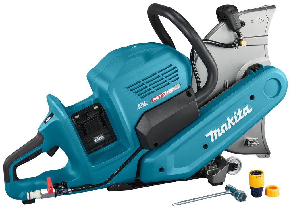 Cortadora a bateria makita 355mm xgt 2x40v max desnuda