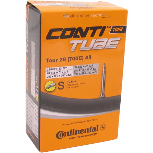 Continental Inner Tube 28 Tour All 32 47-622 SV60mm Valiel