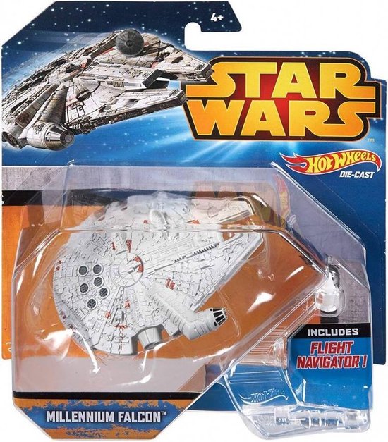 Mattel Star Wars Millennium Falcon di Hotwheels