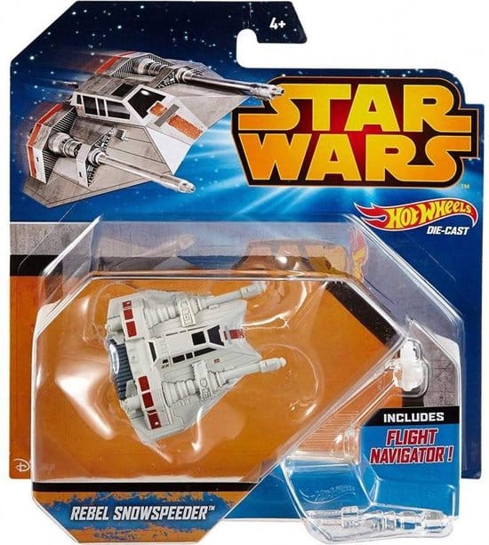 Star Wars Hotwheels Rebel Snowspeeder Spaceship