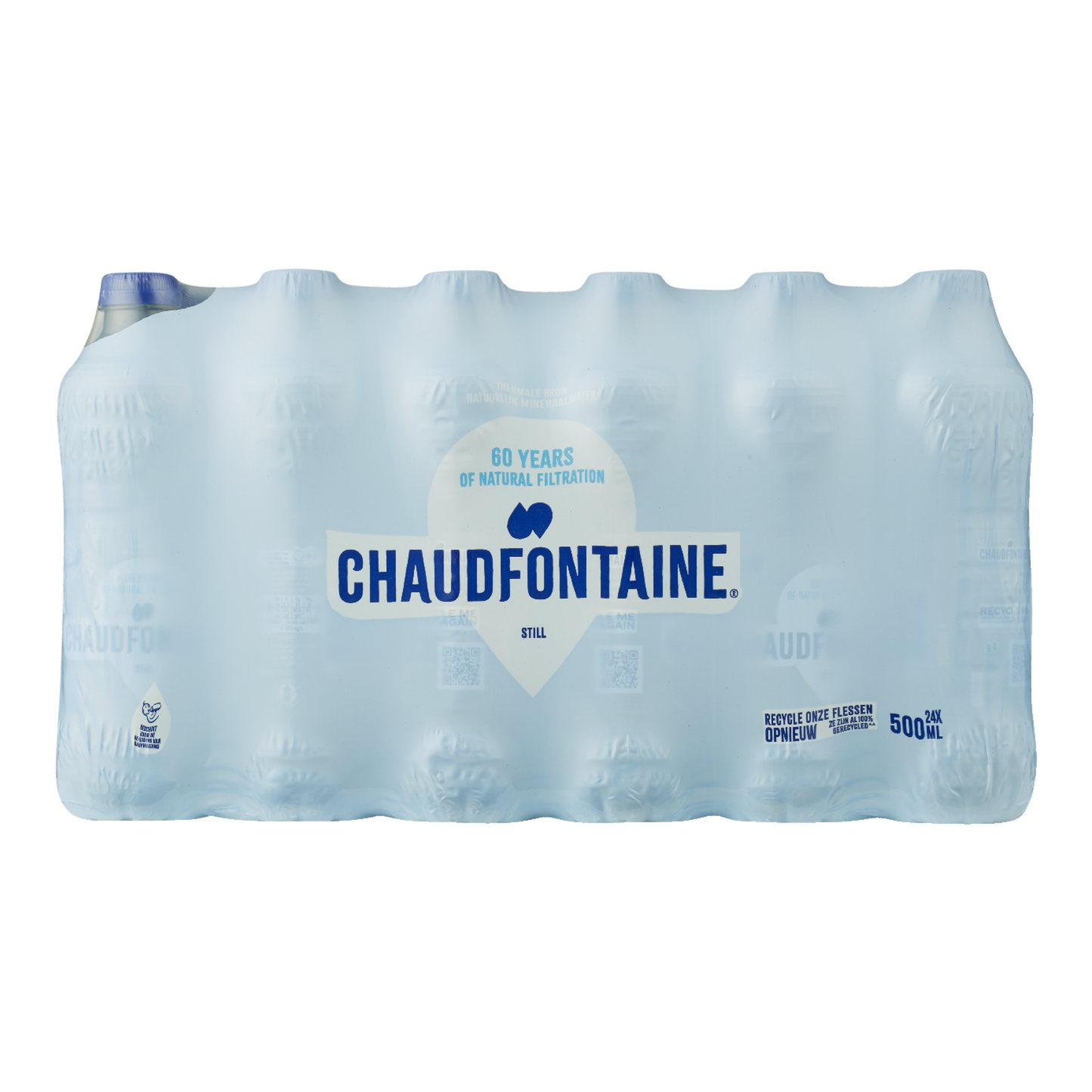 Tappo Chaudfontaine fermo (blu) (24x 50cl)