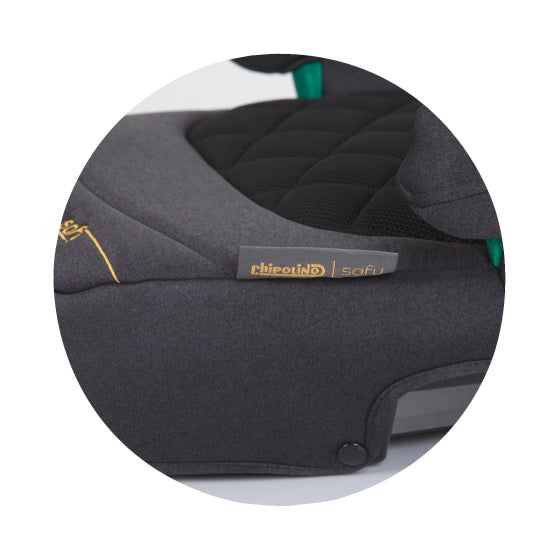 Chipolino Safy Sidy Size I-Size 125-150 cm Isofix Obsidian Black