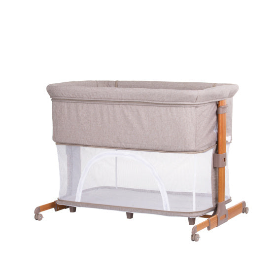 Chipolino Mommy 'n Me Co-Sleeper Box Beige Wood