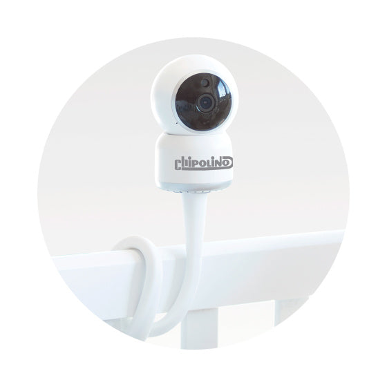 Chipolino Atlas Babyfoon con cámara 4.3 Monitor de bebé LCD-Display