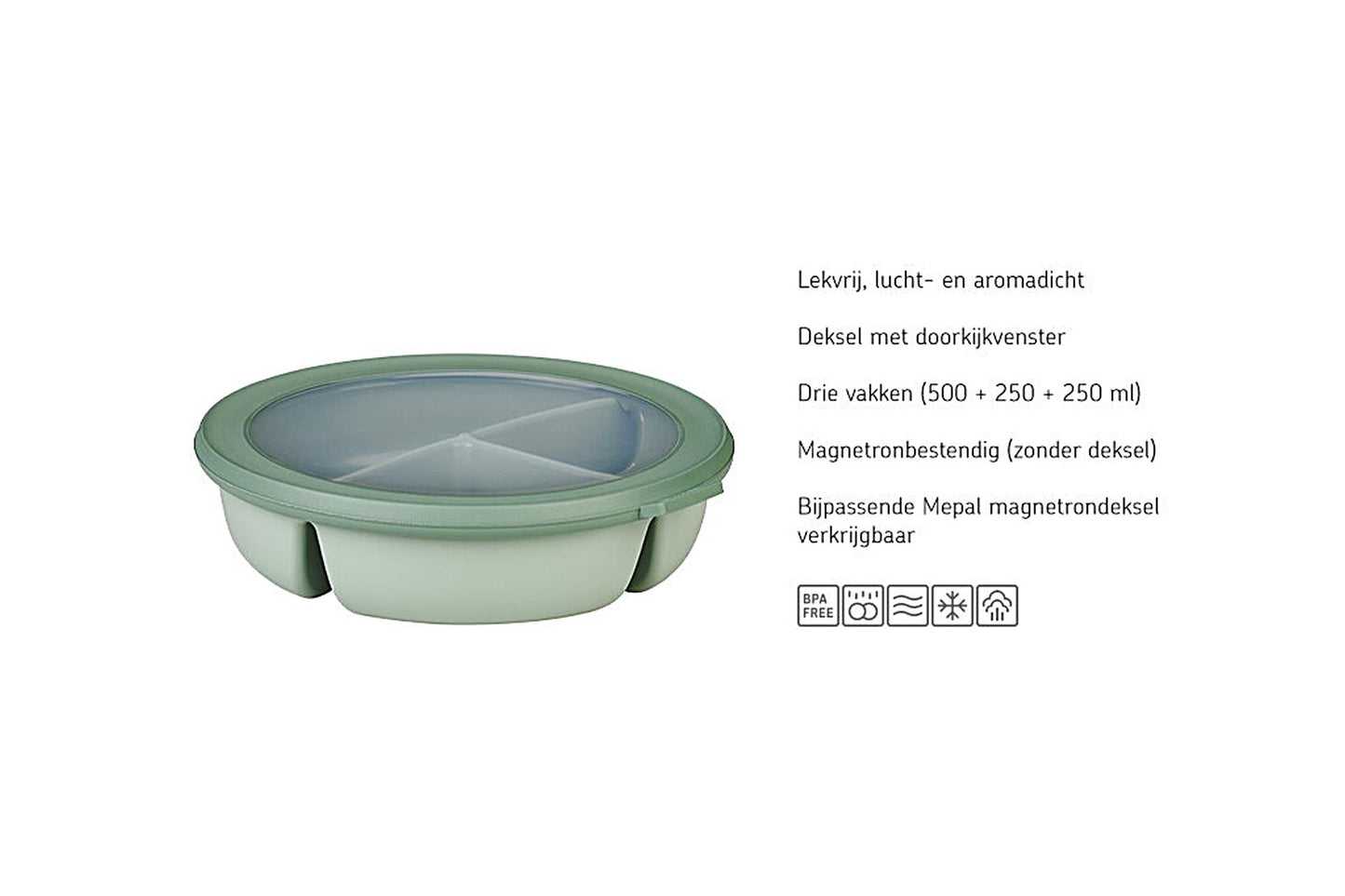 Cuenco bento mepal cirqula nórdico blanco