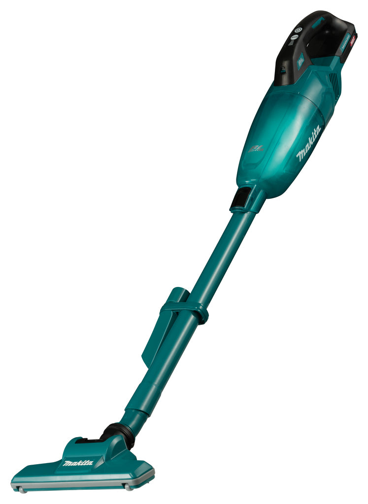 Makitacl001gz01 | aspirapolvere bastone | 40 V massimo | versione blu con capsula trasparente blu | corpo | senza batterie e caricabatterie